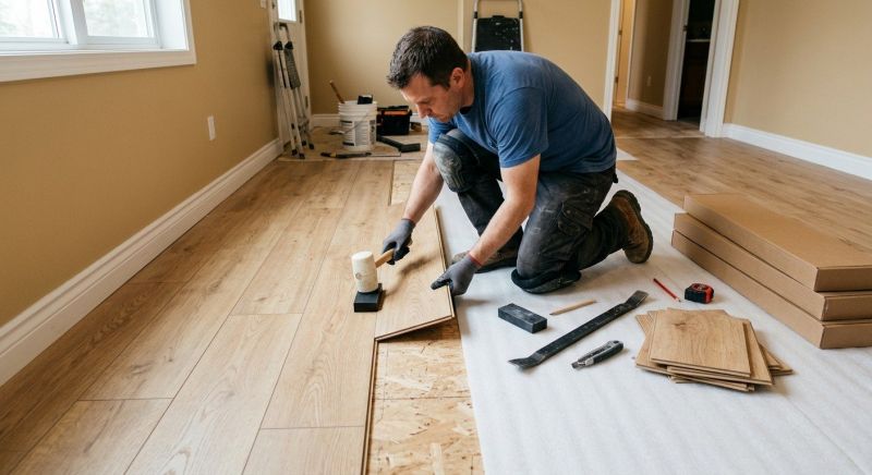 Laminate Tile Installation