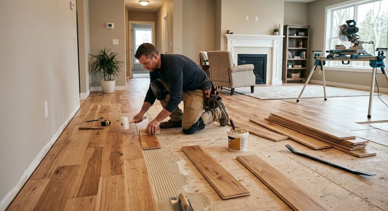 Engineered Wood Installation in Leesburg, VA