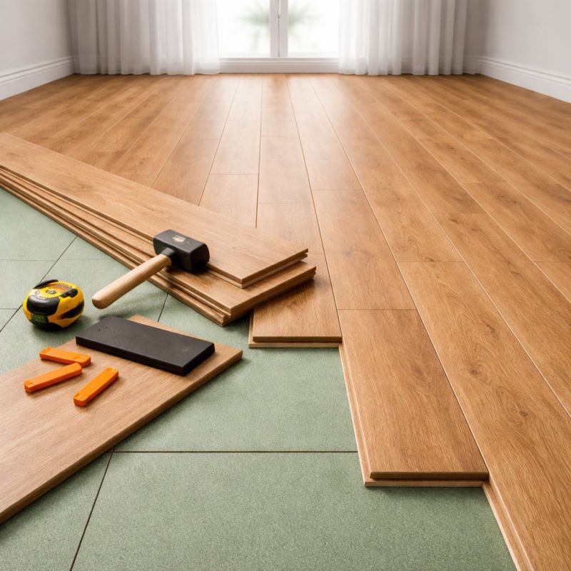 Laminate Floor Remodeling in Leesburg, VA