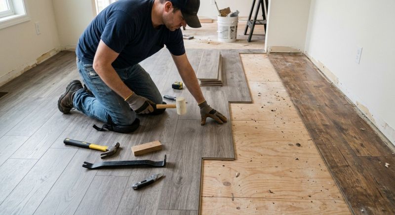 Laminate Floor Replacement in Gaithersburg, MD