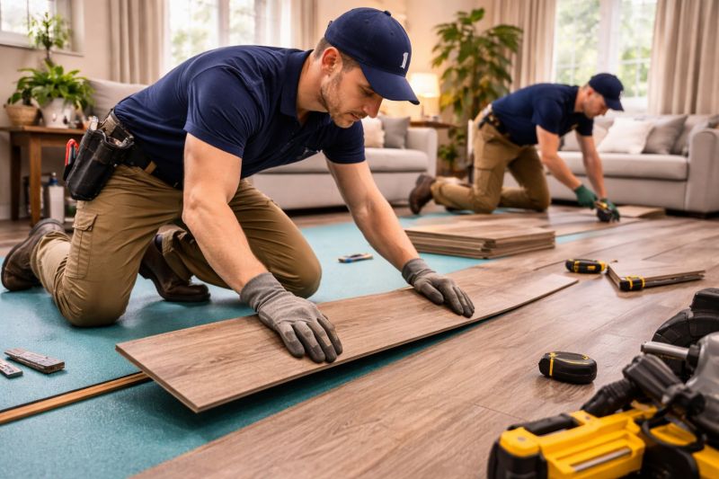Laminate Floor Replacement in Leesburg, VA