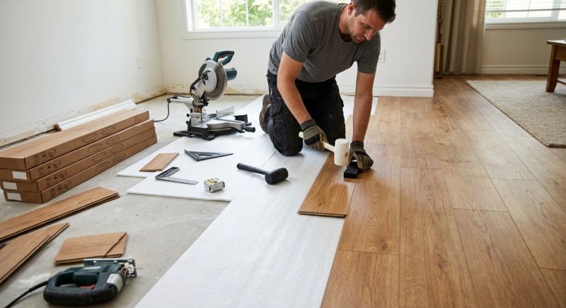 Laminate Floor Replacement in Oakton, VA