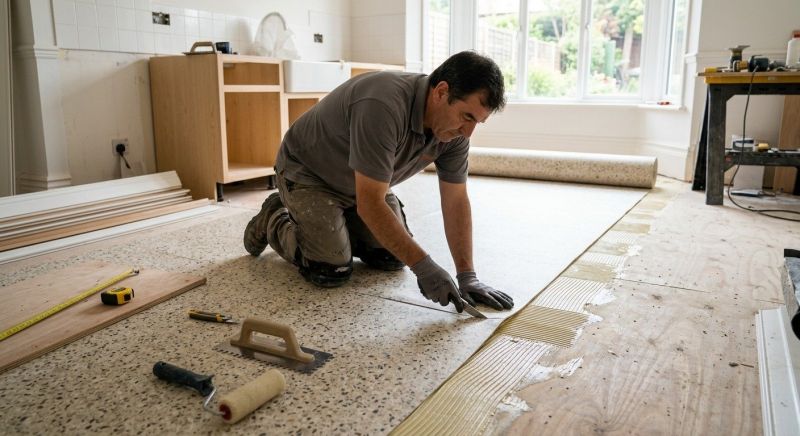 Linoleum Floor Installation in Hamilton, VA