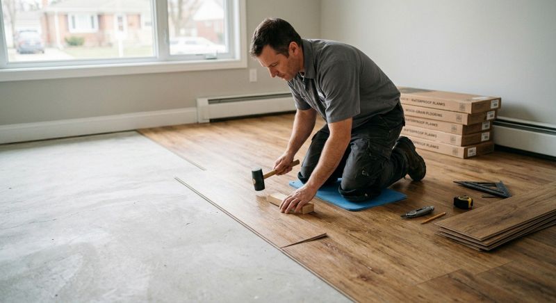 Linoleum Floor Installation in Jefferson County, WV