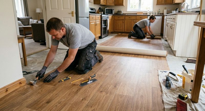 Linoleum Floor Installation in Leesburg, VA
