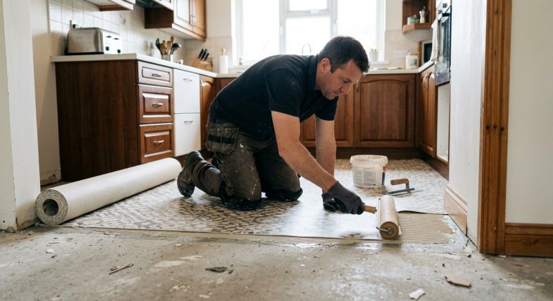 Linoleum Floor Installation in Purcellville, VA