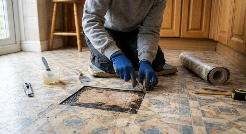 Linoleum Floor Installation in Rohrersville, MD