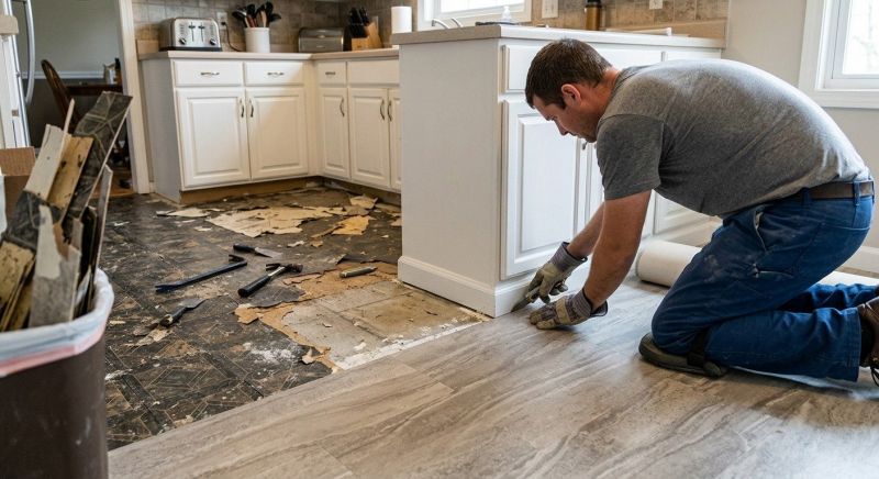 Linoleum Floor Installation in Shepherdstown, WV