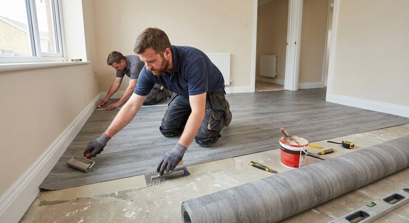 Sheet Flooring Installation in Middletown, MD