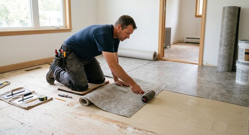 Sheet Flooring Installation in Round Hill, VA