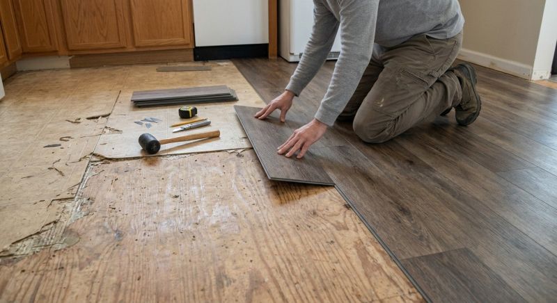 Vinyl Flooring Installation in Jefferson, MD