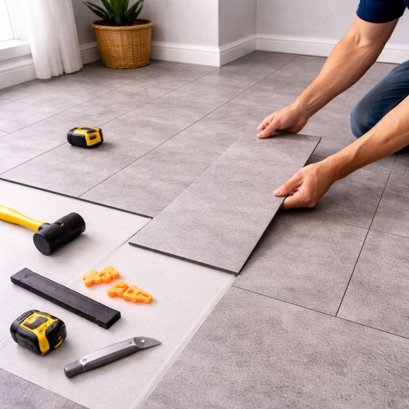 Vinyl Tile Installation in Leesburg, VA